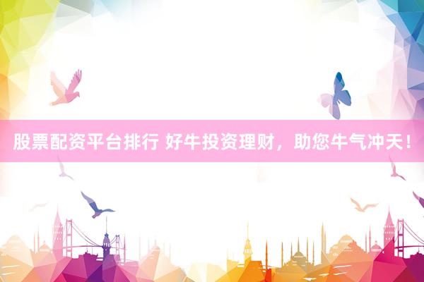 股票配资平台排行 好牛投资理财，助您牛气冲天！